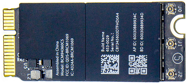 Wireless (Airport/Bluetooth) Card 661-01559