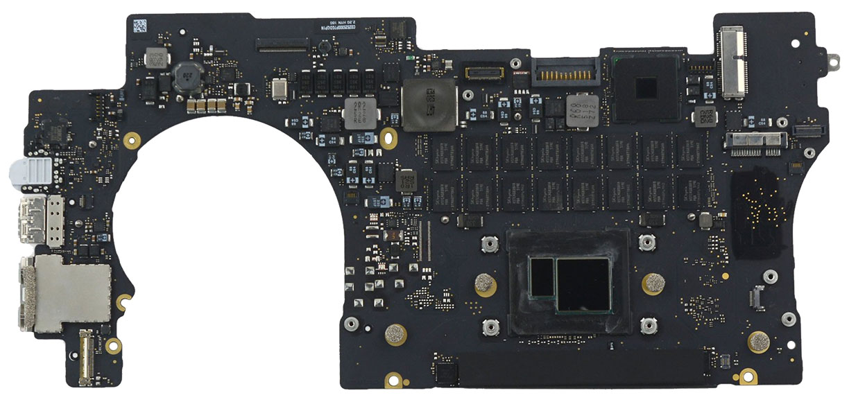 Logic Board 2.2GHz i7 16GB (Integrated GPU) 661-02524