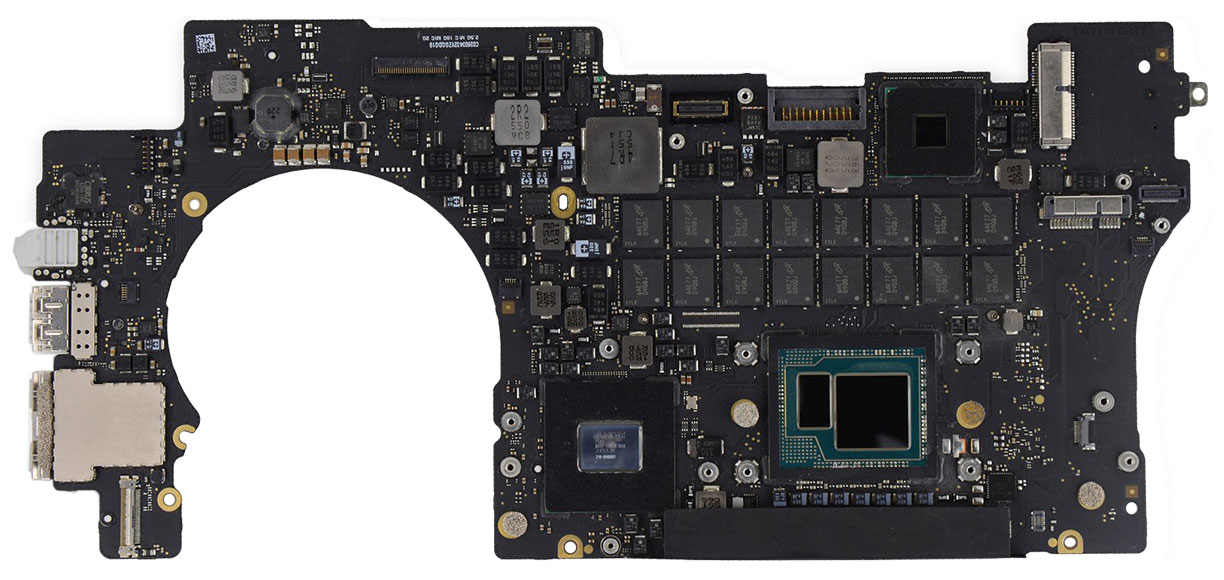 Logic Board 661-02524, 661-02525, 661-02526, 661-02527, 661-02528 for MacBook Pro Retina 15-inch Mid 2015