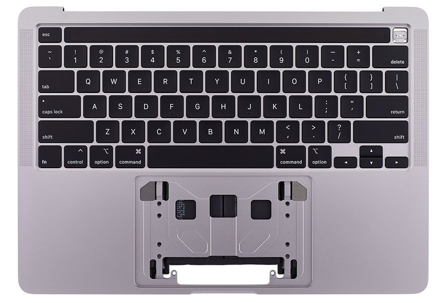 Top Case w/ Keyboard w/ Battery, Space Gray, English 661-15956