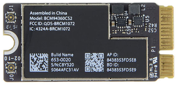 Wireless (Airport/Bluetooth) Card 661-7465