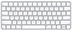 Magic Keyboard, Touch ID, Silver, ANSI, English for iMac 24-inch, M1, 2021, Four Ports Model: A2438 Order: MGPK3LL/A Identifier: iMac21,1