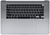 Top Case w/ Keyboard w/ Battery, ANSI, Space Gray for MacBook Pro 16-inch, 2019 Model: A2141 Order: BTO/CTO, MVVL2LL/A, MVVM2LL/A Identifier: MacBookPro16,1