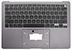 Top Case w/ Keyboard NO Trackpad, ANSI, Space Gray for MacBook Air Retina, 13-inch, 2020 Model: A2179 Order: BTO/CTO, MVH22LL/A, MWTJ2LL/A Identifier: MacBookAir9,1