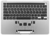 Silver, Topcase with Battery, ANSI for MacBook Pro 13-inch, 2020, 2 TBT3 Model: A2289 Order: BTO/CTO, MXK62LL/A Identifier: MacBookPro16,3