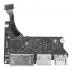 I/O Board, Right for MacBook Pro Retina, 13-inch, Early 2013 Model: A1425 Order: BTO/CTO, ME662LL/A Identifier: MacBookPro10,2