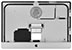 Rear Housing for iMac Retina 5K, 27-inch, 2019 Model: A2115 Order: BTO/CTO, MRQY2LL/A, MRR02LL/A, MRR12LL/A Identifier: iMac19,1